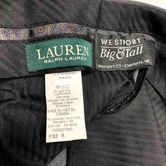 Lauren Ralph Lauren Wool Ultraflex Dress Pants - Picture 8 of 10